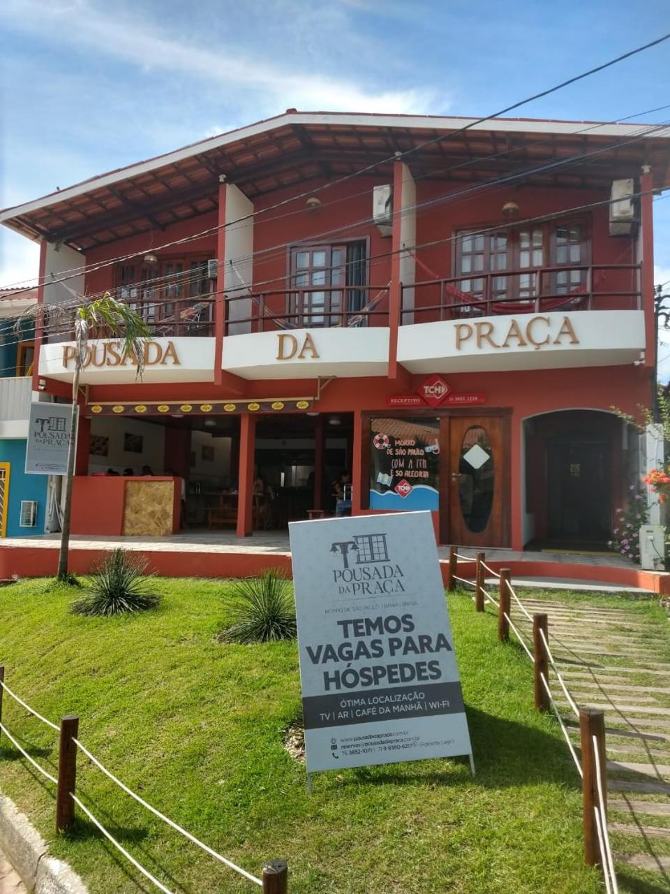 Pousada Da Praca Morro de São Paulo Kültér fotó